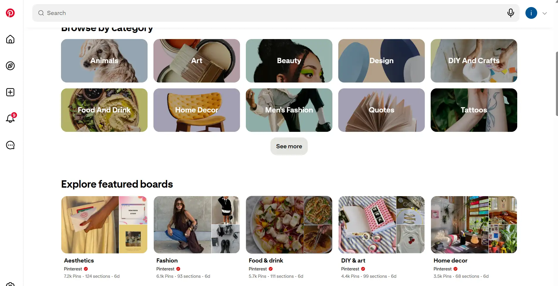 a platform focused on inspiration and visual collections a platform focused on inspiration and visual collections