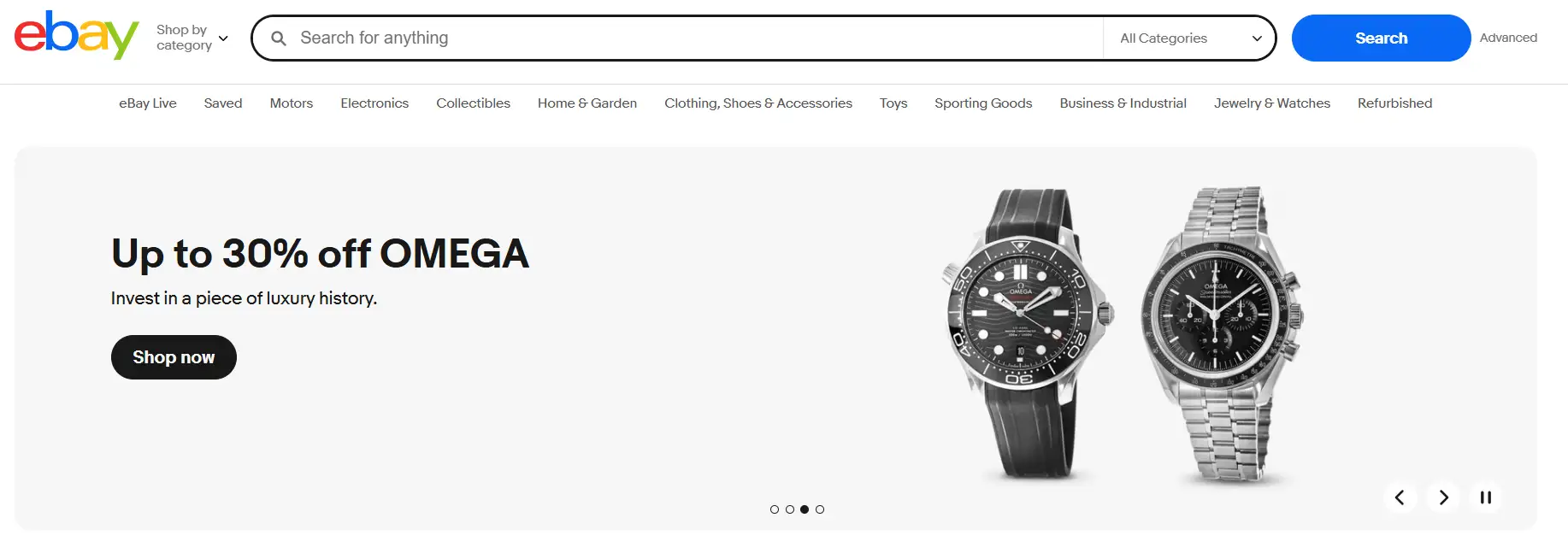 large online store and auction site large online store and auction site