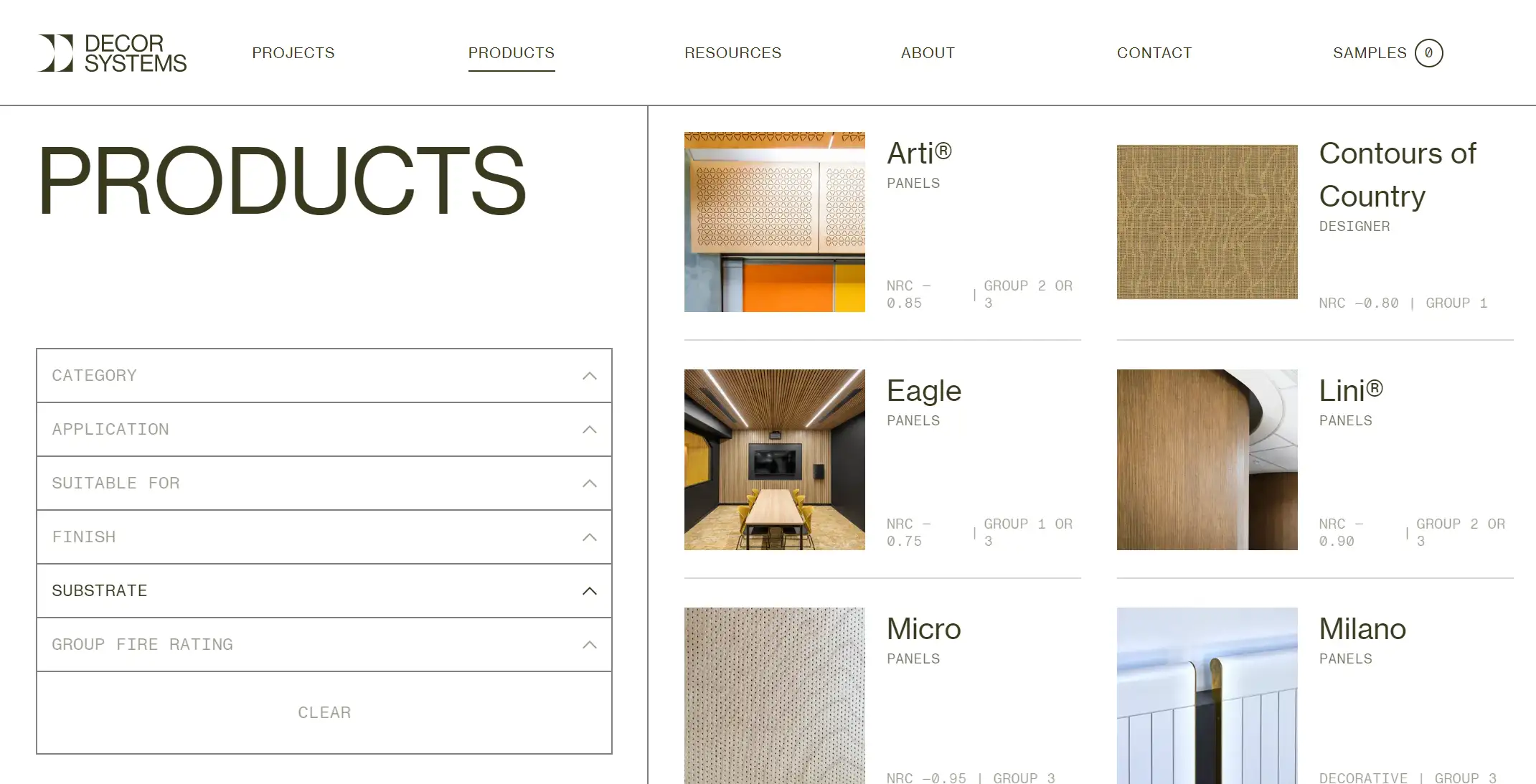 Example of a Business Website: Decor Systems