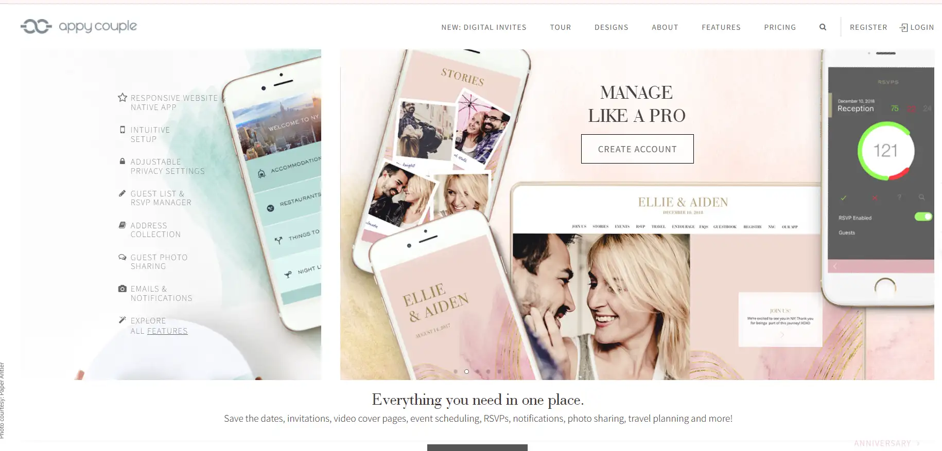 Appy Couple homepage
