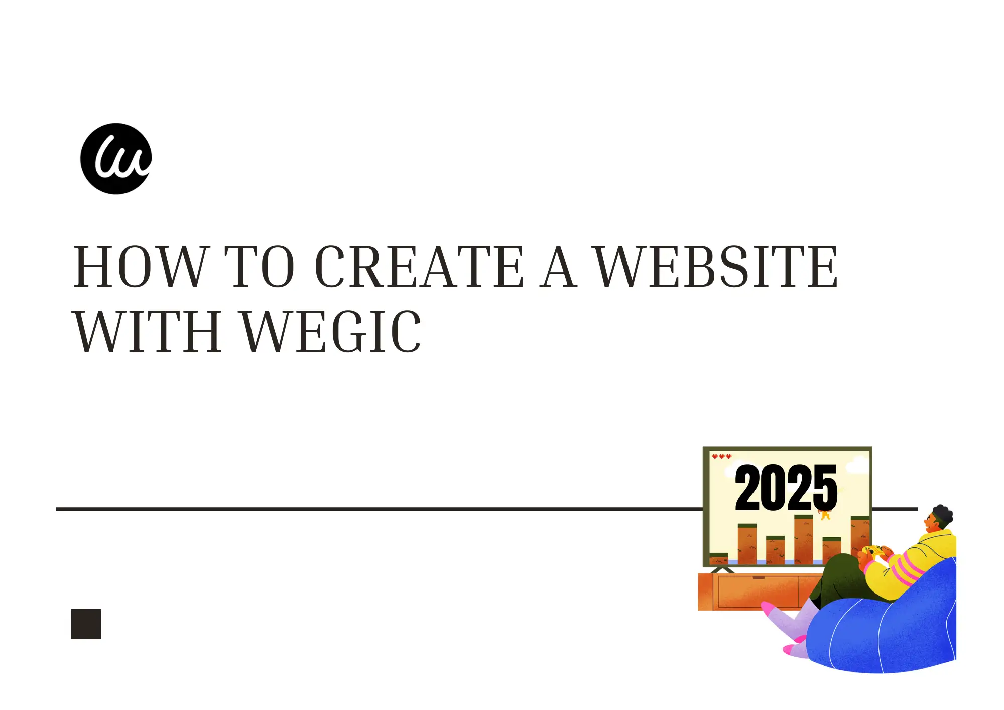 how to create a website with wegic