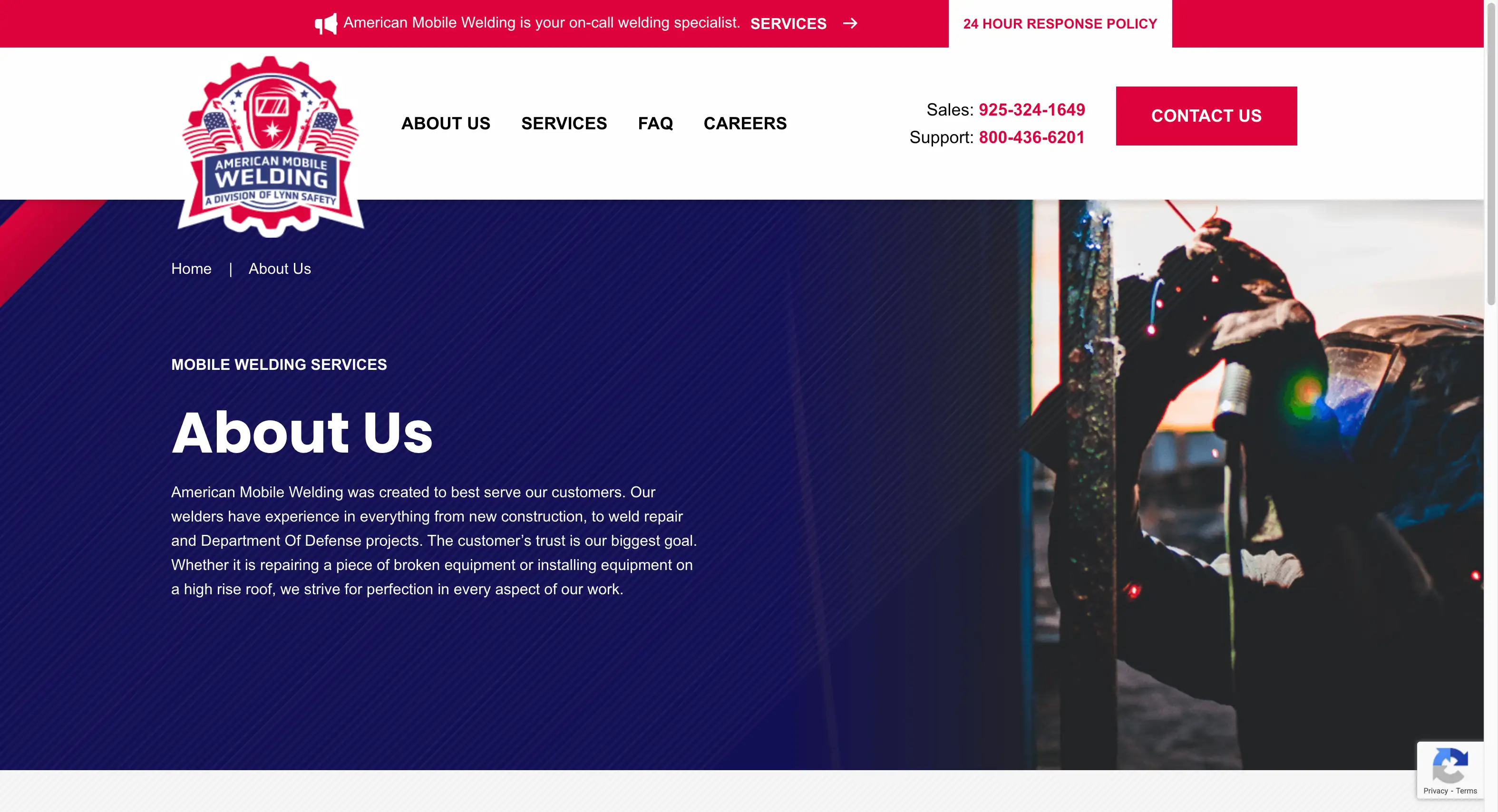mobile welding services about us page mobile welding services about us page