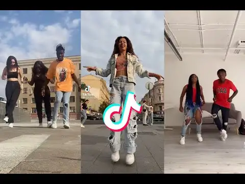 Popular TikTok challenges on FYP, showcasing diverse users participating in viral dance and meme trends. Popular TikTok challenges on FYP, showcasing diverse users participating in viral dance and meme trends.