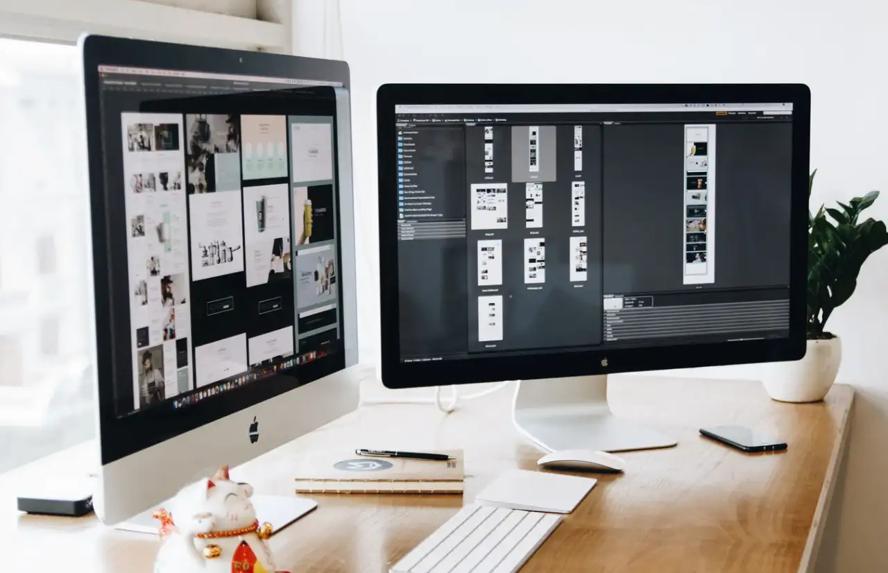 computer, website design