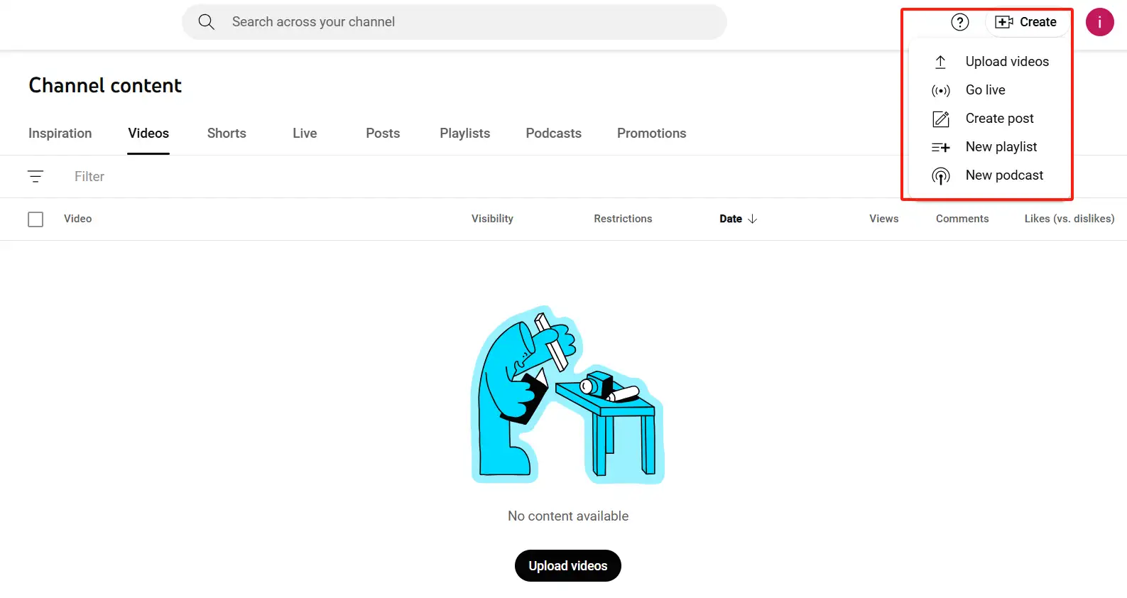 involve video content creation on youtube