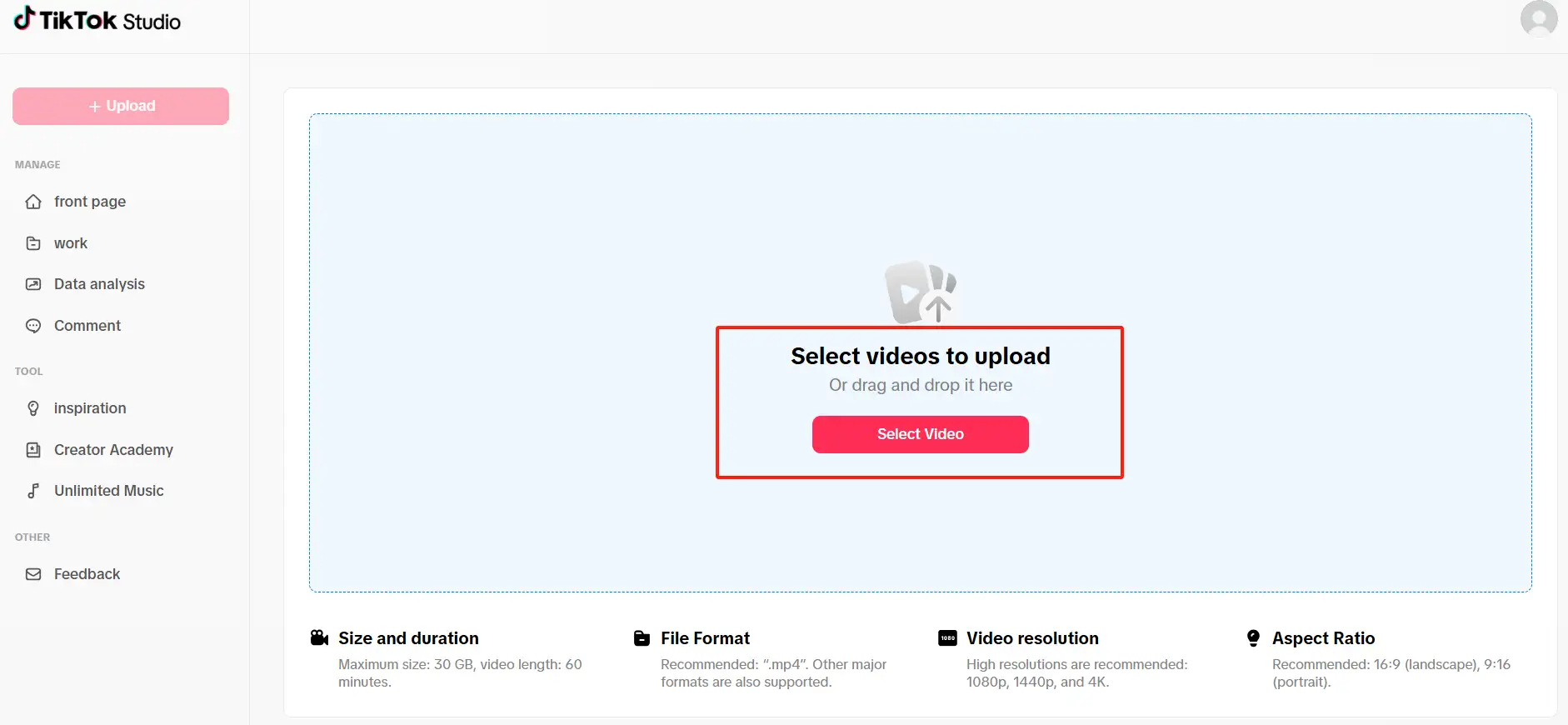 create videos on tiktok