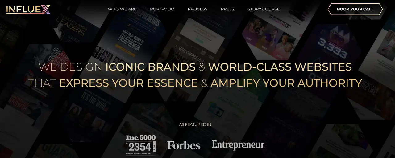 Influenex homepage
