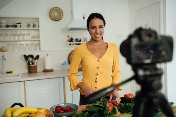a cooking youtube channel owner