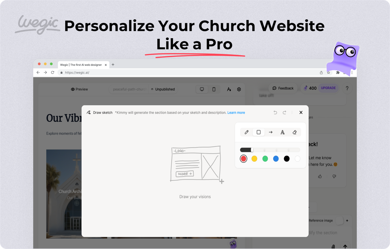 best free church website builder