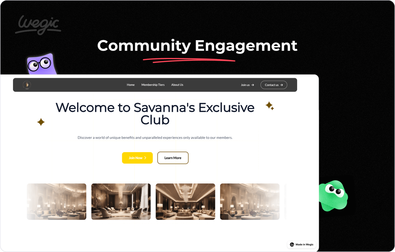 membership website builder