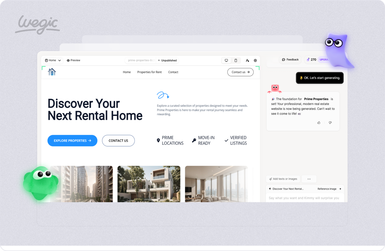 property management website builder